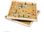 Fiammiferi21 Labirinto Di Palline Labirinto Di Palline Con Punto Di Rotazione Kit In Legno Per Bambini Kit Artigianali Da 10 Anni