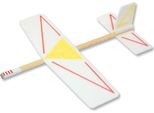 Fiammiferi21 Semplice Aliante Aeroplano 32 Cm In Kit Per Bambini Kit Artigianali Da 8 Anni