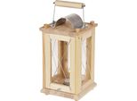 Fiammiferi21 Lanterna Temporale 15X15X30 Cm Kit In Legno Per Bambini Kit Artigianali Da 12 Anni