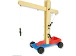 Fiammiferi21 Gru A Torre Gru Da Cantiere Come Kit Di Costruzione In Legno Kit Di Artigianato Per Bambini Da 10 Anni