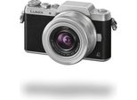 Panasonic Lumix DMC-GF7K Kit Digitalkamera 16 MP, 2,6x opt. Zoom silber