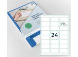 Rillprint R89104 Etichette Universali Rillprint, 63,5 X 33,9 Mm, Bianco