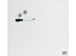 Nobo Lavagna Magnetica In Vetro Diamond, (L)300 X (A)300 Mm, Bianco