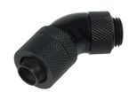 Alphacool Hf 13/10 Gommino Avvitabile 45° Ruotabile G1/4 - Nero Profondo