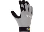 Texxor Topline Guanto In Pelle Sintetica Fresno Grigio/Nero-11