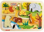 Janod Puzzle In Legno Zoo Giocattolo Bambini Animali Gioco Regalo Bambini