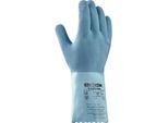 Texxor Topline Guanto Di Protezione Chimica In Lattice Naturale Ruvido Blu Chiaro-10