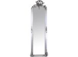 Casa Padrino Specchio Da Parete Barocco Argento 175 X 55 Cm - Solido E Pesante - Specchio In Stile Antico