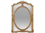 Casa Padrino Specchio Da Parete Barocco Oro - Stile Antico Italiano - 120 X 80 Cm - Nobile & Magnifico