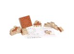 Eduplay 220124 Timbri In Legno Calendario, Naturale, 30 Pezzi (1 Set)
