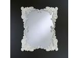 Casa Padrino Specchio Da Parete Barocco Stile Antico Bianco 92 X 110 Cm - Specchio Barocco Bianco Antico