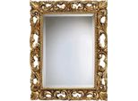 Casa Padrino Specchio Da Parete Barocco Dorato H 95 Cm, L 75 Cm - Nobile E Magnifico