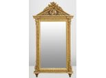 Casa Padrino Specchio Da Parete Barocco Oro H 204 Cm L 113 Cm - Nobile E Magnifico