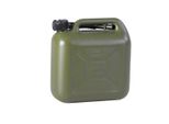 Tanica Di Carburante HüNersdorff Standard 10 L, Hdpe Oliva, Omologazione Un, Accessori Neri