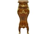 Casa Padrino Colonna Barocca In Mogano / Oro - Tavolino - Colonna H 60 X L 25 X P 25 Cm