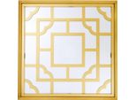 Casa Padrino Luxus Specchio Da Parete Di Design Oro 100 X 100 Cm - Luxury Hotel Collection