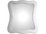 Casa Padrino Specchio Da Parete Barocco Bianco Lucido 95 X 89 Cm - Specchio Barocco