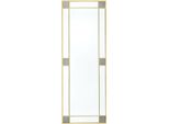 Casa Padrino Specchio Art Deco 80 X H 220 Cm In Ottone Color Oro - Specchio Da Parete - Luxury Hotel Furniture Collection