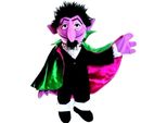 Conte Zahl | Burattino A Mano | Sesame Street | 72 Cm | Figura Di Peluche