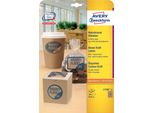 Avery Zweckform Etichette Marroni Naturali, Diametro: 60 Mm, Rotonde