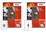 Badge Portanome Avery Con Spilla Ondulata, 75 X 40 Mm Trasparente, In Materiale Privo Di Pvc, Chiusura Con