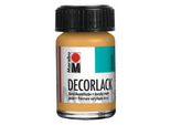 Marabu 1130 39 784 Decorlack Acrilico, Oro Metallizzato 15 Ml