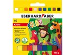 Eberhard Faber 572011 Eberhard Faber Plastilina Per Modellare Colori, Confezione Da 10 Pz