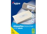Etichette Universali Agipa 63,5 X 72 Mm Bianco 1.200 Etichette