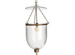 Lanterna Casa Padrino - Lampada A Sospensione In Ottone Antico Diametro 36 X H 89 Cm