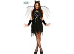 Costume Da Demonessa Nera Sexy Per Donne Taglia M E L, Taglia:M