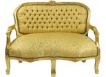 Casa Padrino Panchina Barocca Per Bambini Modello Oro / Divano Per Bambini Stile Antico Oro