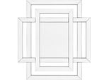 Casa Padrino Specchio Da Parete Di Design 100 X H 110 Cm - Specchio Per Hotel