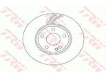 2X Disco Freno Trw DF6591 Per MERCEDES-BENZ Classe A (W176) Gla (X156)