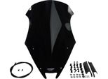 Parabrezza Mra Racing Rm Nero Con Abe Per Suzuki Gsx S 1000 (Anno 2015)