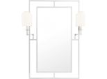 Casa Padrino Specchio Da Parete Di Design In Nichel 113 X H 140 Cm - Specchio Per Hotel