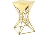Casa Padrino Tavolino Di Design Art DéCo Oro 36 X 36 X H. 60 Cm - Tavolino Di Design