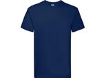 Fruit Of The Loom 61-044-0 | Maglietta Da Uomo Super Premium - Colore: Navy - Taglia: Xxl