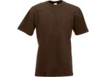 Fruit Of The Loom 61-044-0 | Maglietta Da Uomo Super Premium - Colore: Chocolate - Taglia: Xxl