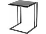 Casa Padrino Tavolino Di Design Art DéCo In Bronzo Con Piano In Marmo Nero - Tavolino Di Design - Tavolino Di Design