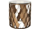 Casa Padrino Tavolino Di Design Art DéCo 50 X H. 55 Cm - Qualità Lusso