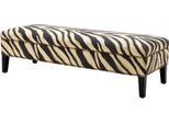 Casa Padrino Panca Zebra 142 X 51 X H. 40 Cm - Panca