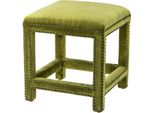 Sgabello Casa Padrino Verde 47 X 47 X H. 52,5 Cm - Mobili