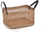 Cesto Portaoggetti Seegras Cesto Decorativo Cesto Borsa Cesto Borsa Cesto In Vimini Con Maniglia / Maniglie Naturale