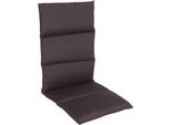 Cuscino Per Sedia Con Schienale Alto Rollstep - Antracite - Cuscino Per Sedia Da Giardino