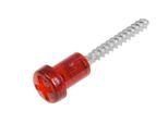 Fanale Posteriore Piaggio - Vite Plastica Rossa Compatibile Con Gilera Runner 1 Fxr Fx, Piaggio Hexagon Nrg Lc Sp Extreme Ac Zip Ssl 25 Sfera Restyling MC2