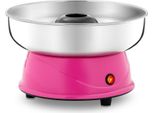 Royal Catering Mini Macchina Per Zucchero Filato - 28,5 Cm - 420 W - Rosa