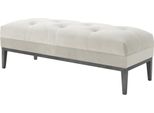 Casa Padrino Designer Bench Grigio Chiaro 130 X 50 X H. 46 Cm - Luxury Collection