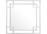 Casa Padrino Specchio Da Parete Di Design Argento 90 X H. 90 Cm - Specchio