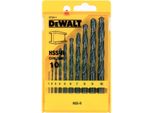 Dewalt DT5911 Set Di 10 Punte Per Metallo HSS-R 1 - 10 Mm