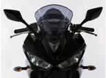 Parabrezza Mra Racing Grigio Fumo Con Abe Per Yamaha Yzf R